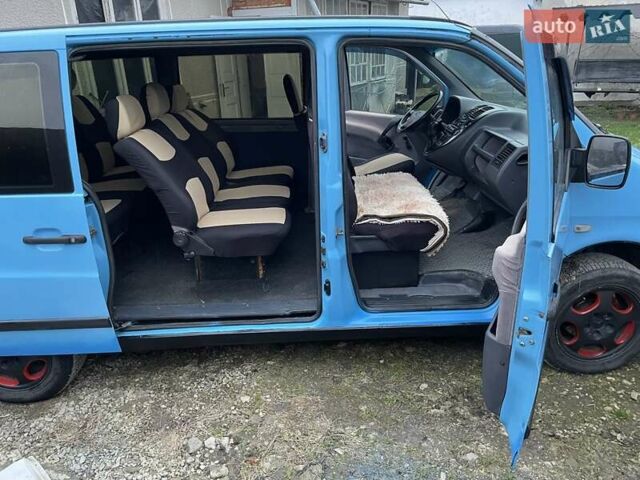 Синий Мерседес Вито, объемом двигателя 2.15 л и пробегом 318 тыс. км за 4900 $, фото 26 на Automoto.ua