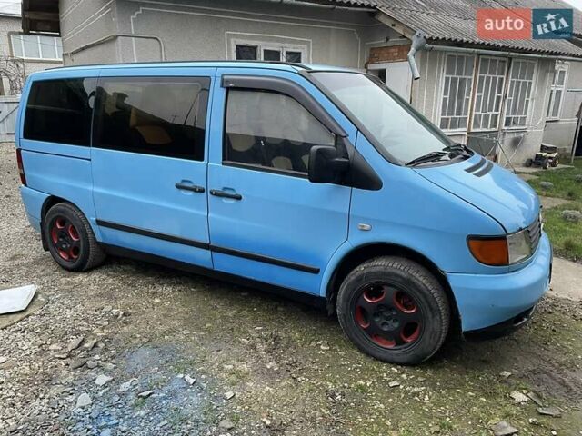 Синий Мерседес Вито, объемом двигателя 2.15 л и пробегом 318 тыс. км за 4900 $, фото 12 на Automoto.ua