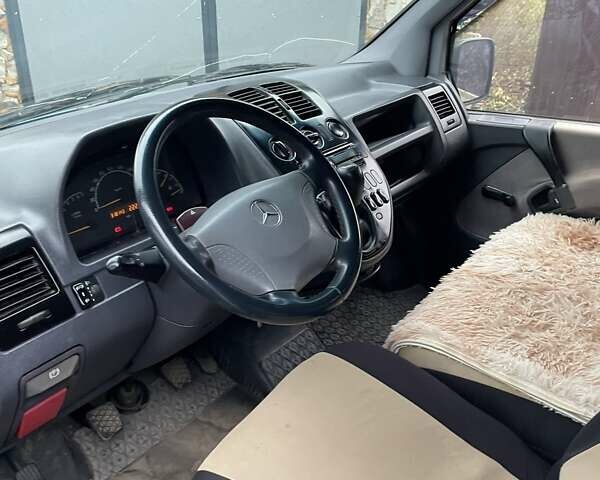 Синий Мерседес Вито, объемом двигателя 2.15 л и пробегом 318 тыс. км за 4900 $, фото 18 на Automoto.ua
