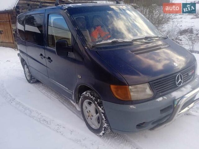 Синій Мерседес Віто, об'ємом двигуна 2.2 л та пробігом 245 тис. км за 4500 $, фото 48 на Automoto.ua