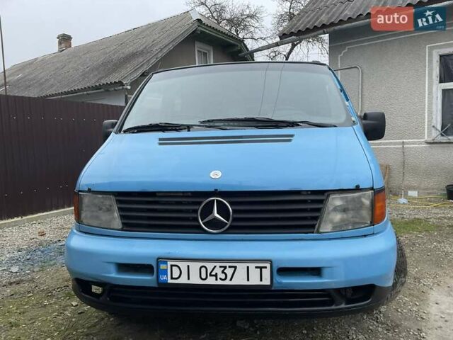 Синий Мерседес Вито, объемом двигателя 2.15 л и пробегом 318 тыс. км за 4900 $, фото 9 на Automoto.ua