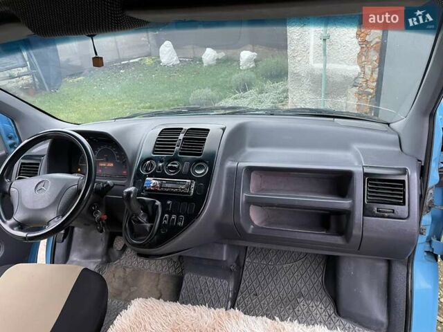 Синий Мерседес Вито, объемом двигателя 2.15 л и пробегом 318 тыс. км за 4900 $, фото 22 на Automoto.ua