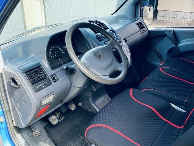 Синий Мерседес Вито, объемом двигателя 2.1 л и пробегом 380 тыс. км за 4900 $, фото 6 на Automoto.ua