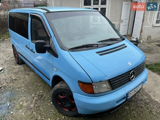 Синий Мерседес Вито, объемом двигателя 2.15 л и пробегом 318 тыс. км за 4900 $, фото 8 на Automoto.ua