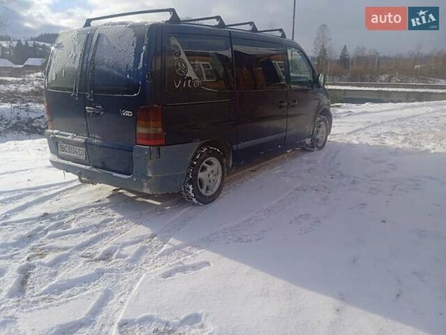 Синій Мерседес Віто, об'ємом двигуна 2.2 л та пробігом 245 тис. км за 4500 $, фото 20 на Automoto.ua