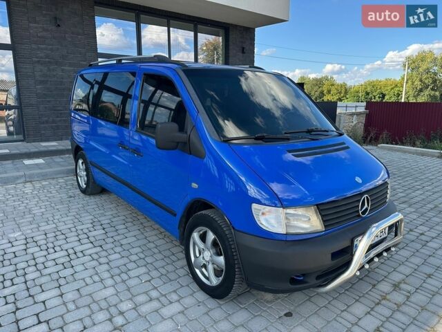 Синій Мерседес Віто, об'ємом двигуна 2.15 л та пробігом 350 тис. км за 5800 $, фото 1 на Automoto.ua