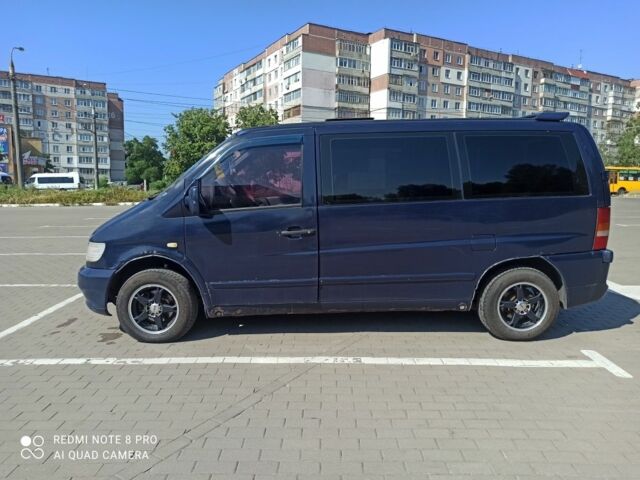 Синий Мерседес Вито, объемом двигателя 2.1 л и пробегом 3 тыс. км за 4000 $, фото 1 на Automoto.ua
