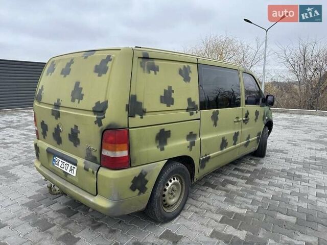 Синий Мерседес Вито, объемом двигателя 2.2 л и пробегом 420 тыс. км за 3000 $, фото 2 на Automoto.ua