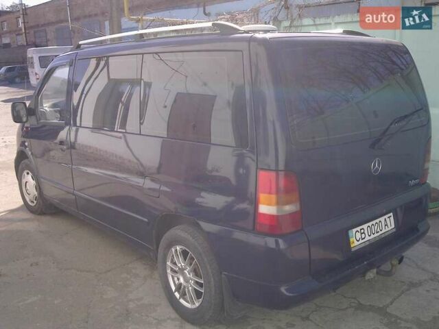 Синий Мерседес Вито, объемом двигателя 2.2 л и пробегом 270 тыс. км за 5777 $, фото 4 на Automoto.ua