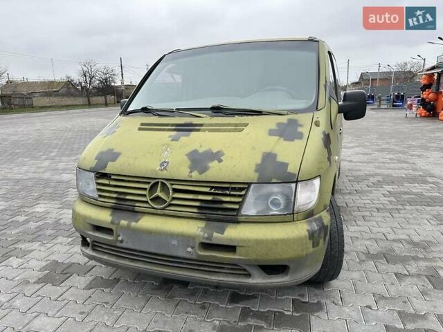 Синий Мерседес Вито, объемом двигателя 2.2 л и пробегом 420 тыс. км за 3000 $, фото 12 на Automoto.ua