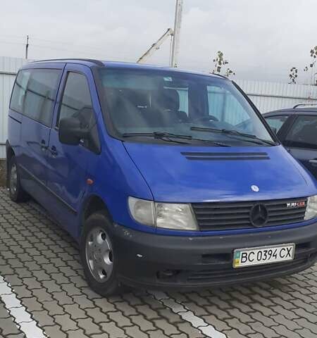 Синій Мерседес Віто, об'ємом двигуна 2.2 л та пробігом 342 тис. км за 5500 $, фото 1 на Automoto.ua