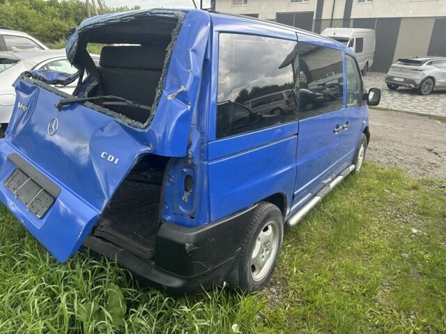 Синий Мерседес Вито, объемом двигателя 0 л и пробегом 240 тыс. км за 1000 $, фото 4 на Automoto.ua