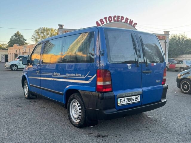 Синий Мерседес Вито, объемом двигателя 2.2 л и пробегом 361 тыс. км за 3800 $, фото 6 на Automoto.ua