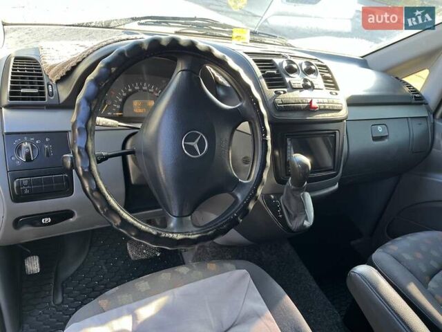 Синий Мерседес Вито, объемом двигателя 2.15 л и пробегом 463 тыс. км за 7500 $, фото 12 на Automoto.ua