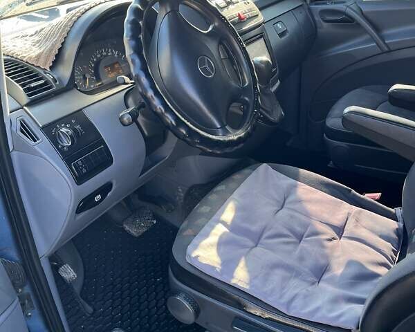 Синий Мерседес Вито, объемом двигателя 2.15 л и пробегом 463 тыс. км за 7500 $, фото 11 на Automoto.ua