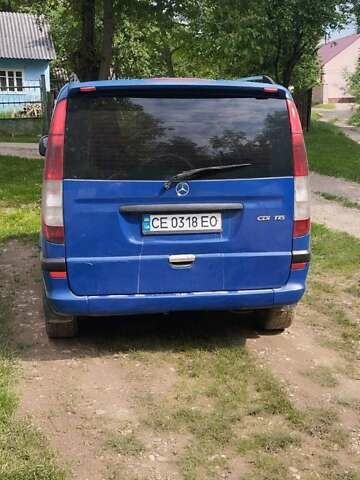 Синий Мерседес Вито, объемом двигателя 2.15 л и пробегом 320 тыс. км за 5000 $, фото 5 на Automoto.ua