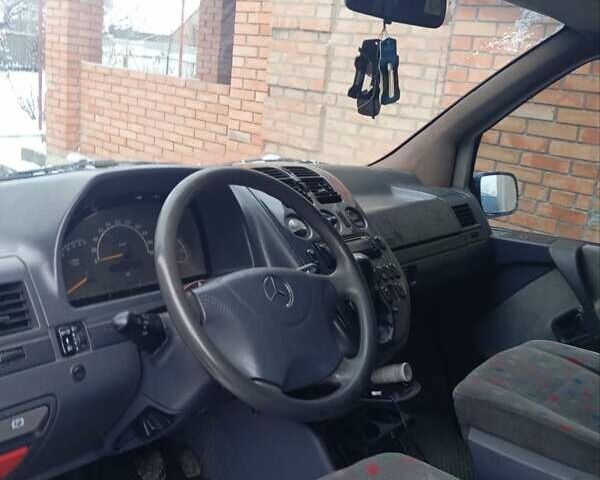 Синий Мерседес Вито, объемом двигателя 2.15 л и пробегом 450 тыс. км за 4500 $, фото 1 на Automoto.ua