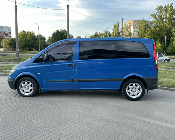 Синій Мерседес Віто, об'ємом двигуна 2.2 л та пробігом 350 тис. км за 6100 $, фото 3 на Automoto.ua