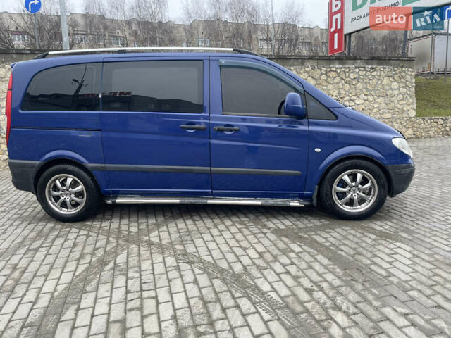 Синий Мерседес Вито, объемом двигателя 2.15 л и пробегом 406 тыс. км за 5400 $, фото 5 на Automoto.ua