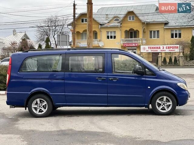 Синий Мерседес Вито, объемом двигателя 2.15 л и пробегом 400 тыс. км за 5950 $, фото 12 на Automoto.ua