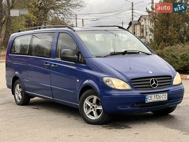 Синий Мерседес Вито, объемом двигателя 2.15 л и пробегом 400 тыс. км за 5950 $, фото 9 на Automoto.ua
