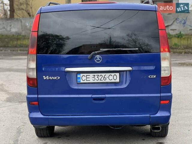 Синий Мерседес Вито, объемом двигателя 2.15 л и пробегом 400 тыс. км за 5950 $, фото 16 на Automoto.ua