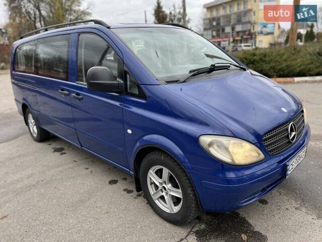 Синий Мерседес Вито, объемом двигателя 2.15 л и пробегом 400 тыс. км за 5950 $, фото 24 на Automoto.ua