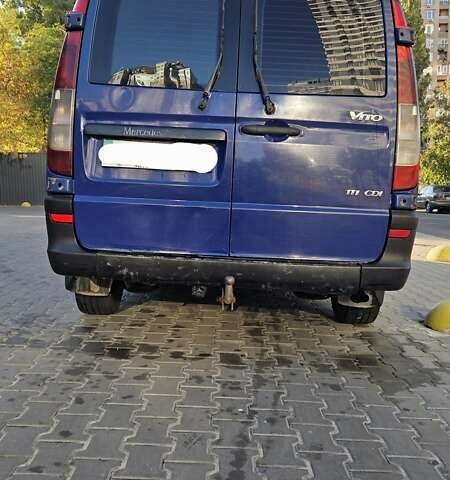 Синій Мерседес Віто, об'ємом двигуна 2.15 л та пробігом 480 тис. км за 5100 $, фото 1 на Automoto.ua