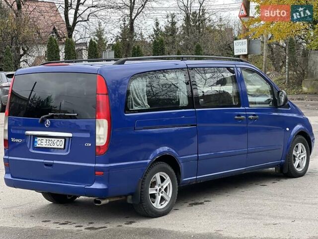 Синий Мерседес Вито, объемом двигателя 2.15 л и пробегом 400 тыс. км за 5950 $, фото 14 на Automoto.ua