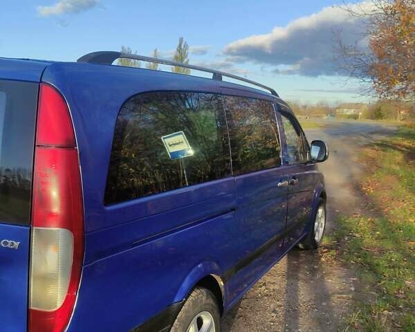 Синій Мерседес Віто, об'ємом двигуна 2.15 л та пробігом 331 тис. км за 7300 $, фото 11 на Automoto.ua