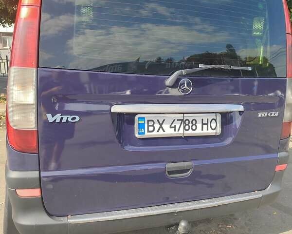 Синій Мерседес Віто, об'ємом двигуна 2.1 л та пробігом 530 тис. км за 6819 $, фото 7 на Automoto.ua