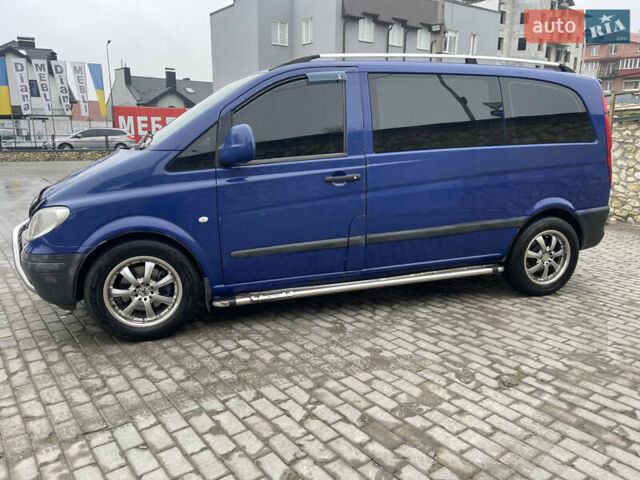 Синий Мерседес Вито, объемом двигателя 2.15 л и пробегом 406 тыс. км за 5400 $, фото 11 на Automoto.ua