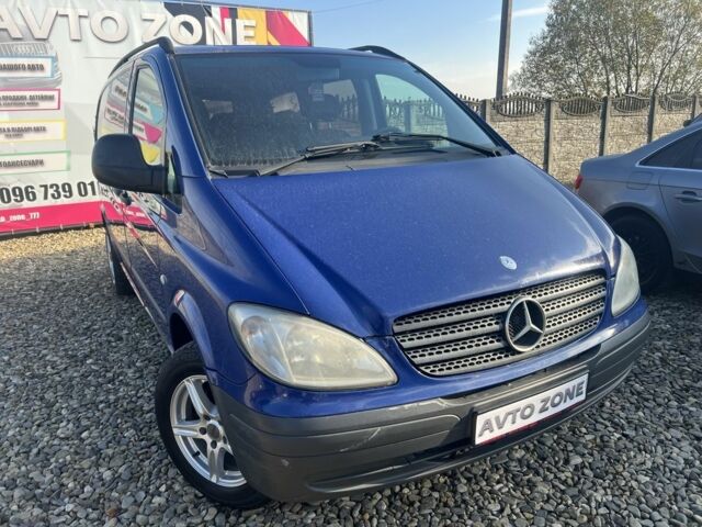 Синий Мерседес Вито, объемом двигателя 2.2 л и пробегом 299 тыс. км за 6999 $, фото 22 на Automoto.ua