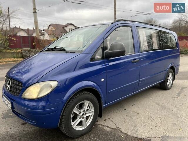 Синий Мерседес Вито, объемом двигателя 2.15 л и пробегом 400 тыс. км за 5950 $, фото 18 на Automoto.ua