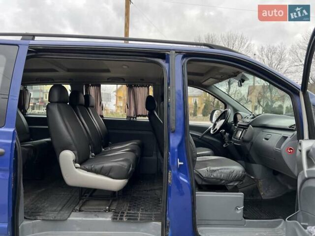 Синий Мерседес Вито, объемом двигателя 2.15 л и пробегом 400 тыс. км за 5950 $, фото 35 на Automoto.ua