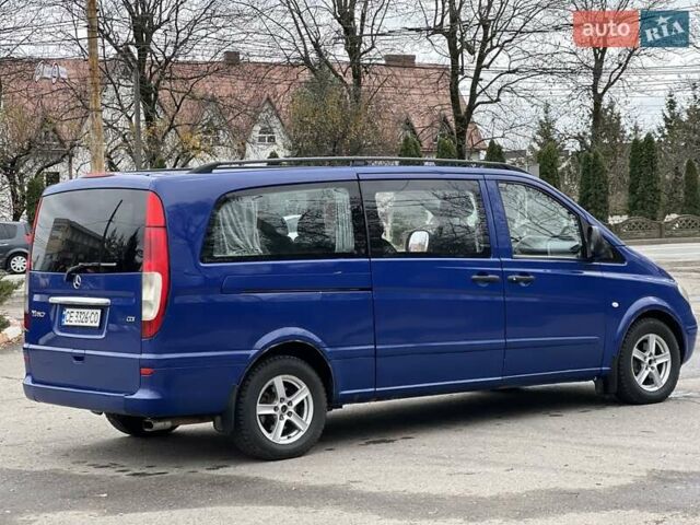 Синий Мерседес Вито, объемом двигателя 2.15 л и пробегом 400 тыс. км за 5950 $, фото 13 на Automoto.ua
