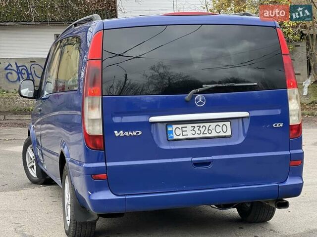 Синий Мерседес Вито, объемом двигателя 2.15 л и пробегом 400 тыс. км за 5950 $, фото 8 на Automoto.ua