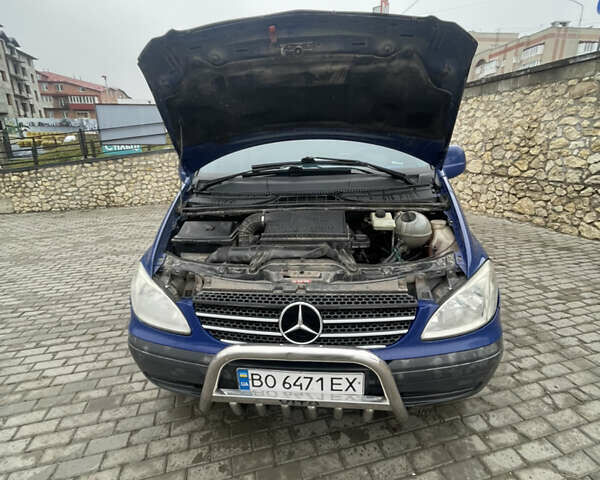 Синий Мерседес Вито, объемом двигателя 2.15 л и пробегом 406 тыс. км за 5400 $, фото 26 на Automoto.ua