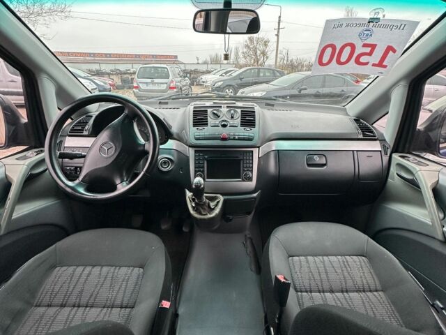 Синий Мерседес Вито, объемом двигателя 2.2 л и пробегом 431 тыс. км за 5050 $, фото 5 на Automoto.ua