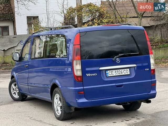 Синий Мерседес Вито, объемом двигателя 2.15 л и пробегом 400 тыс. км за 5950 $, фото 7 на Automoto.ua