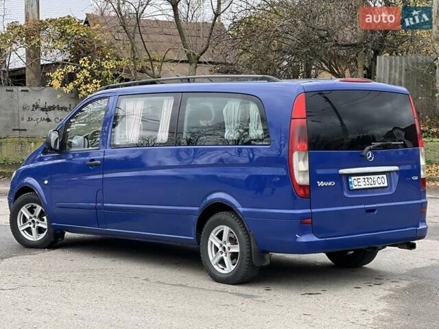 Синий Мерседес Вито, объемом двигателя 2.15 л и пробегом 400 тыс. км за 5950 $, фото 5 на Automoto.ua