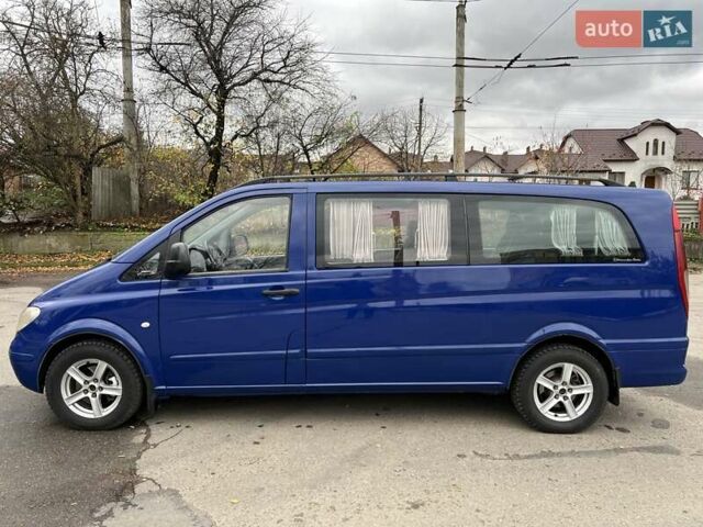 Синий Мерседес Вито, объемом двигателя 2.15 л и пробегом 400 тыс. км за 5950 $, фото 19 на Automoto.ua