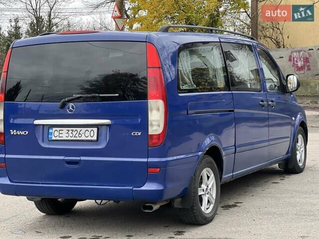 Синий Мерседес Вито, объемом двигателя 2.15 л и пробегом 400 тыс. км за 5950 $, фото 15 на Automoto.ua