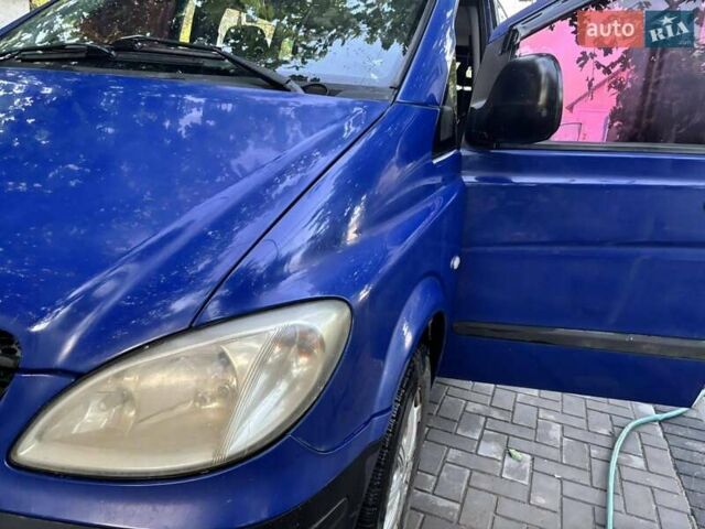 Синий Мерседес Вито, объемом двигателя 2.15 л и пробегом 300 тыс. км за 7000 $, фото 18 на Automoto.ua