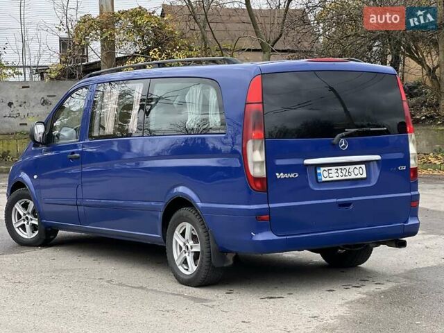 Синий Мерседес Вито, объемом двигателя 2.15 л и пробегом 400 тыс. км за 5950 $, фото 6 на Automoto.ua