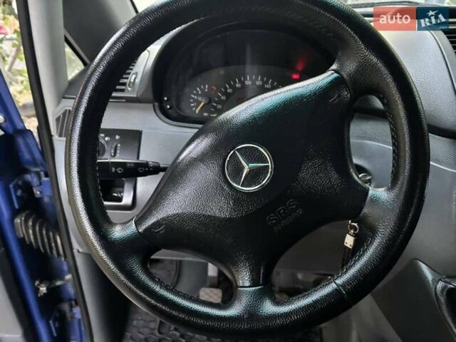 Синий Мерседес Вито, объемом двигателя 2.15 л и пробегом 300 тыс. км за 7000 $, фото 19 на Automoto.ua