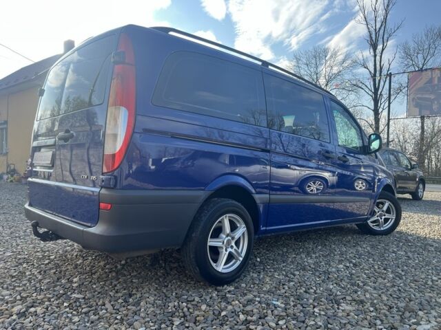 Синий Мерседес Вито, объемом двигателя 2.2 л и пробегом 299 тыс. км за 6999 $, фото 4 на Automoto.ua