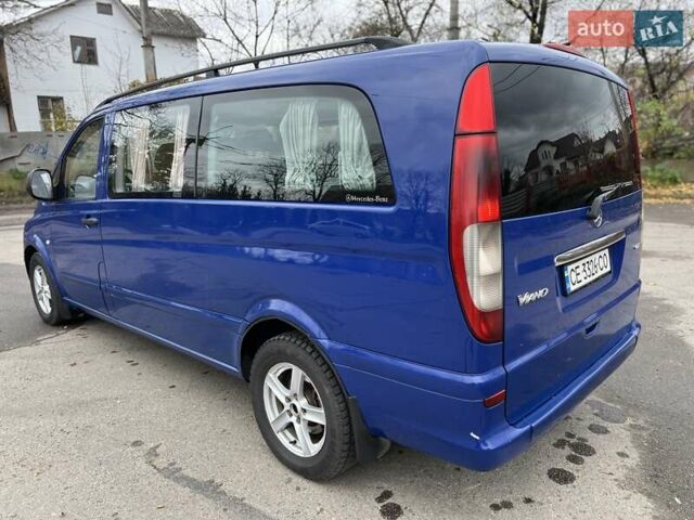 Синий Мерседес Вито, объемом двигателя 2.15 л и пробегом 400 тыс. км за 5950 $, фото 20 на Automoto.ua