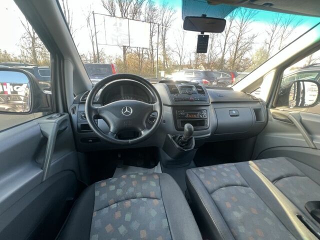 Синий Мерседес Вито, объемом двигателя 2.2 л и пробегом 299 тыс. км за 6999 $, фото 14 на Automoto.ua