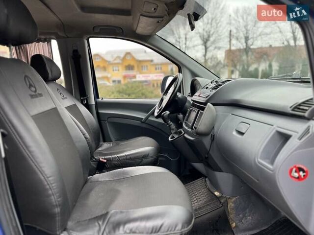 Синий Мерседес Вито, объемом двигателя 2.15 л и пробегом 400 тыс. км за 5950 $, фото 32 на Automoto.ua